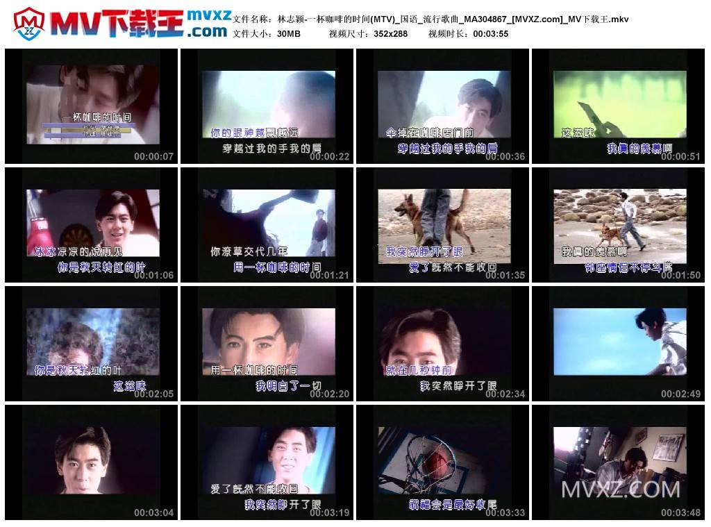 林志颖-一杯咖啡的时间(MTV)_国语_流行歌曲_MA304867